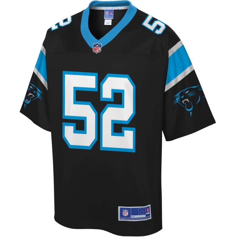 Jared Norris Carolina Panthers NFL Pro Line Player Jersey - Black