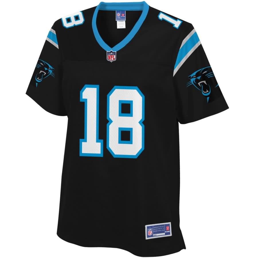 Damiere Byrd Carolina Panthers NFL Pro Line Women's Player Jersey - Black