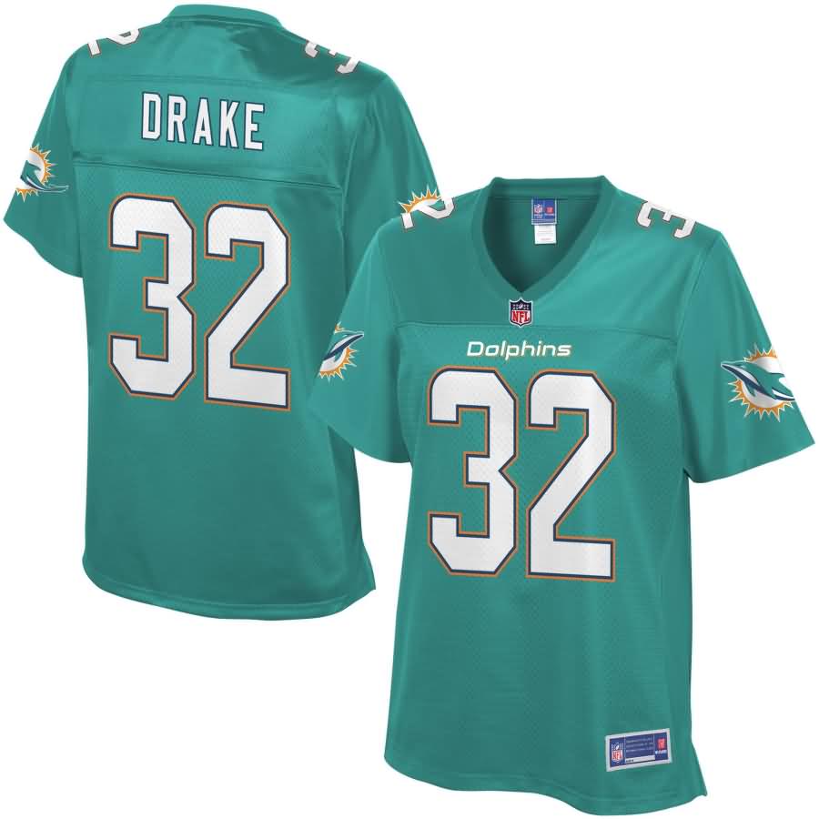 Kenyan Drake Miami Dolphins NFL Pro Line Women's Player Jersey - Aqua