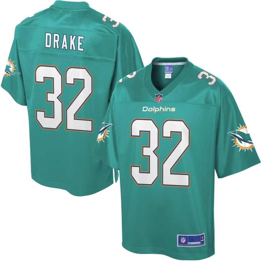 Kenyan Drake Miami Dolphins NFL Pro Line Youth Player Jersey - Aqua