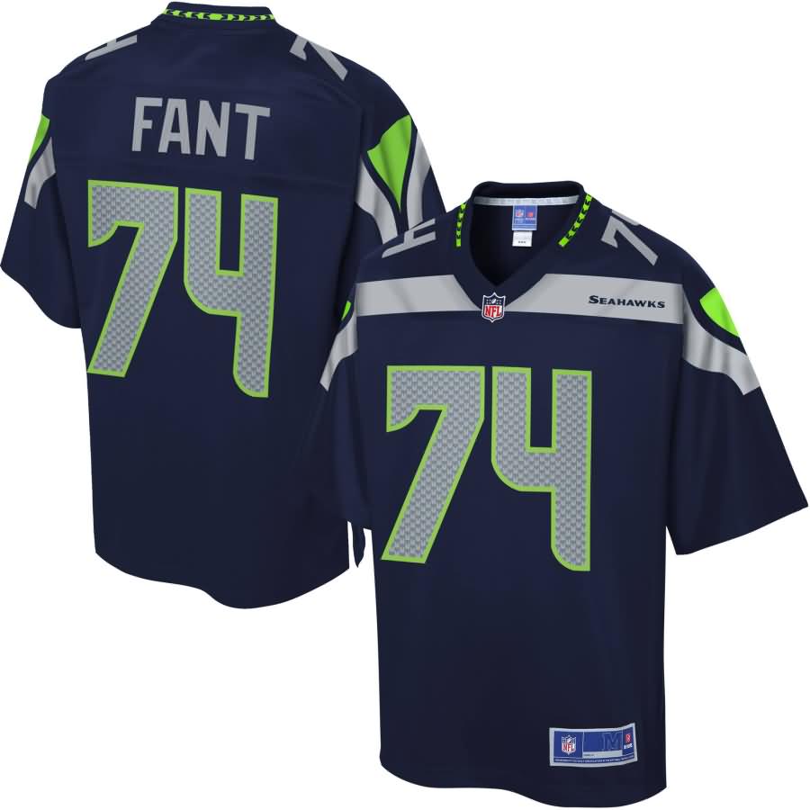 George Fant Seattle Seahawks NFL Pro Line Player Jersey - College Navy