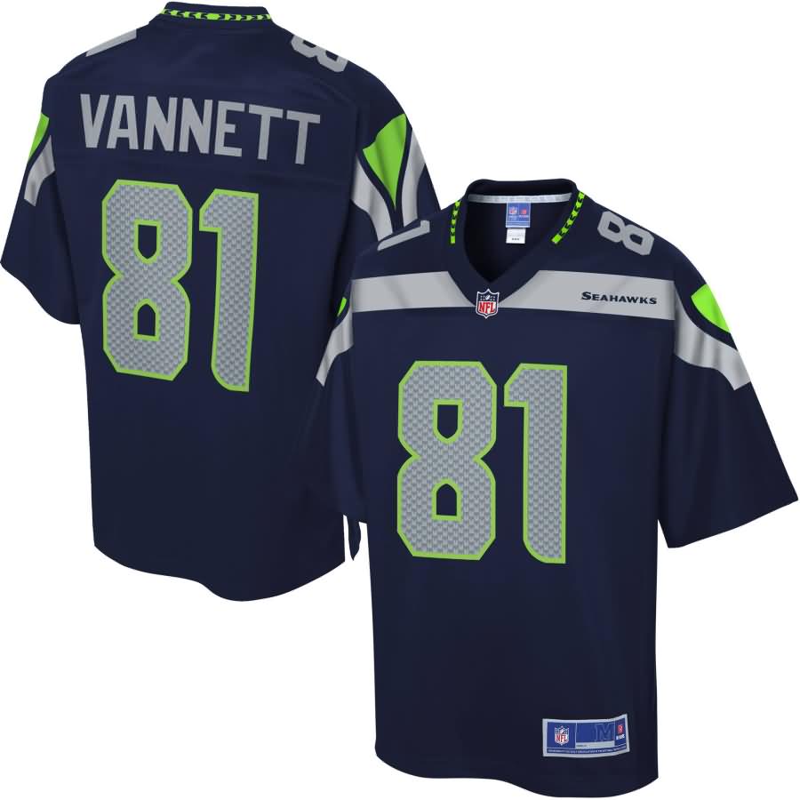 Nick Vannett Seattle Seahawks NFL Pro Line Player Jersey - College Navy