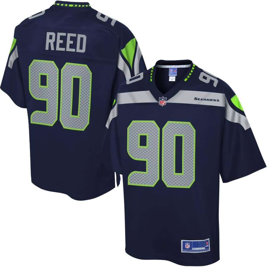 Jarran Reed Seattle Seahawks NFL Pro Line Player Jersey - College Navy