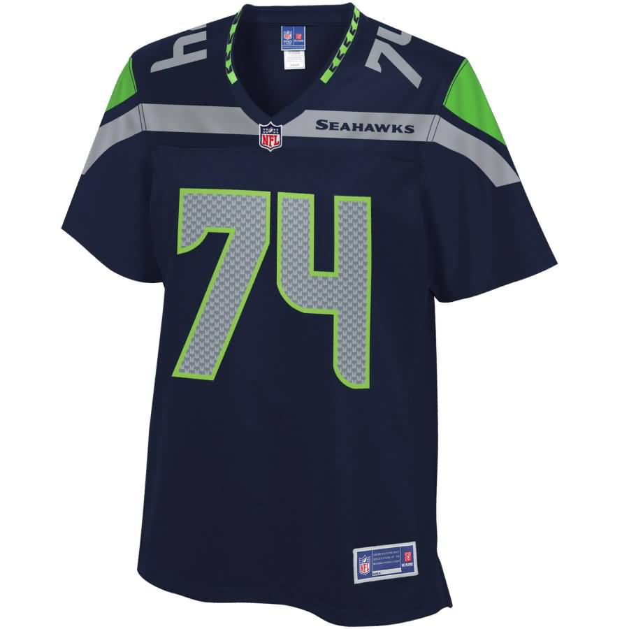 George Fant Seattle Seahawks NFL Pro Line Women's Player Jersey - College Navy