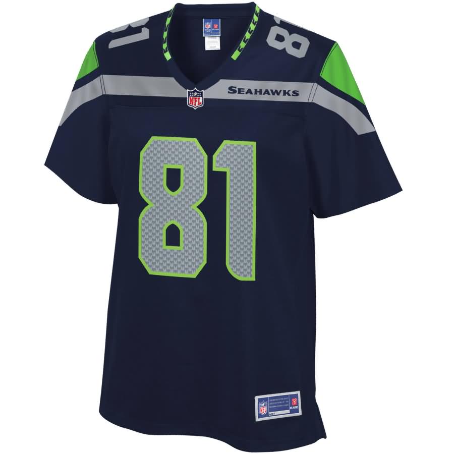 Nick Vannett Seattle Seahawks NFL Pro Line Women's Player Jersey - College Navy