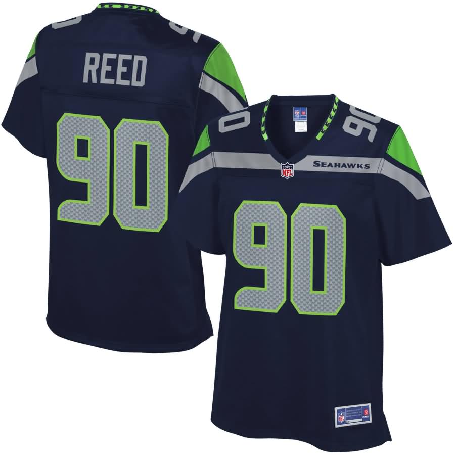 Jarran Reed Seattle Seahawks NFL Pro Line Women's Player Jersey - College Navy