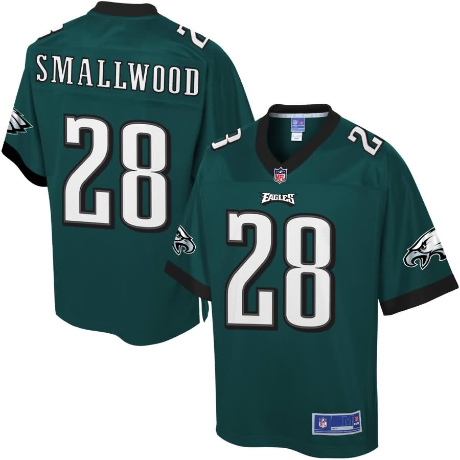 Wendell Smallwood Philadelphia Eagles NFL Pro Line Player Jersey - Midnight Green