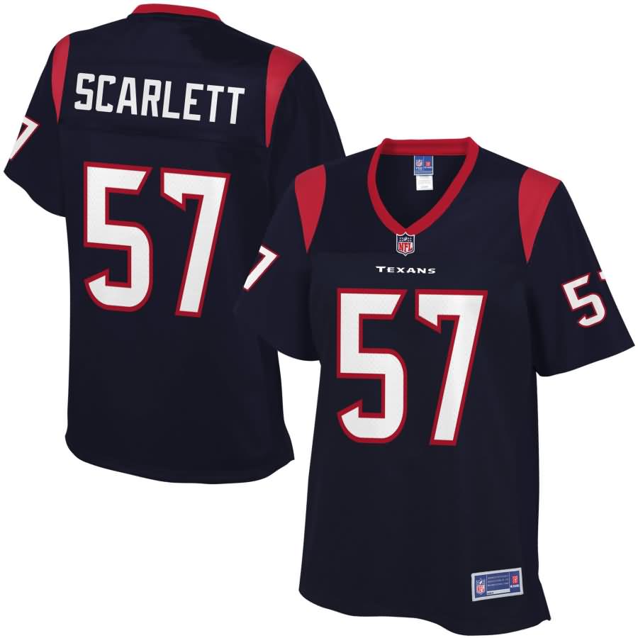 Brennan Scarlett Houston Texans NFL Pro Line Women's Player Jersey - Navy