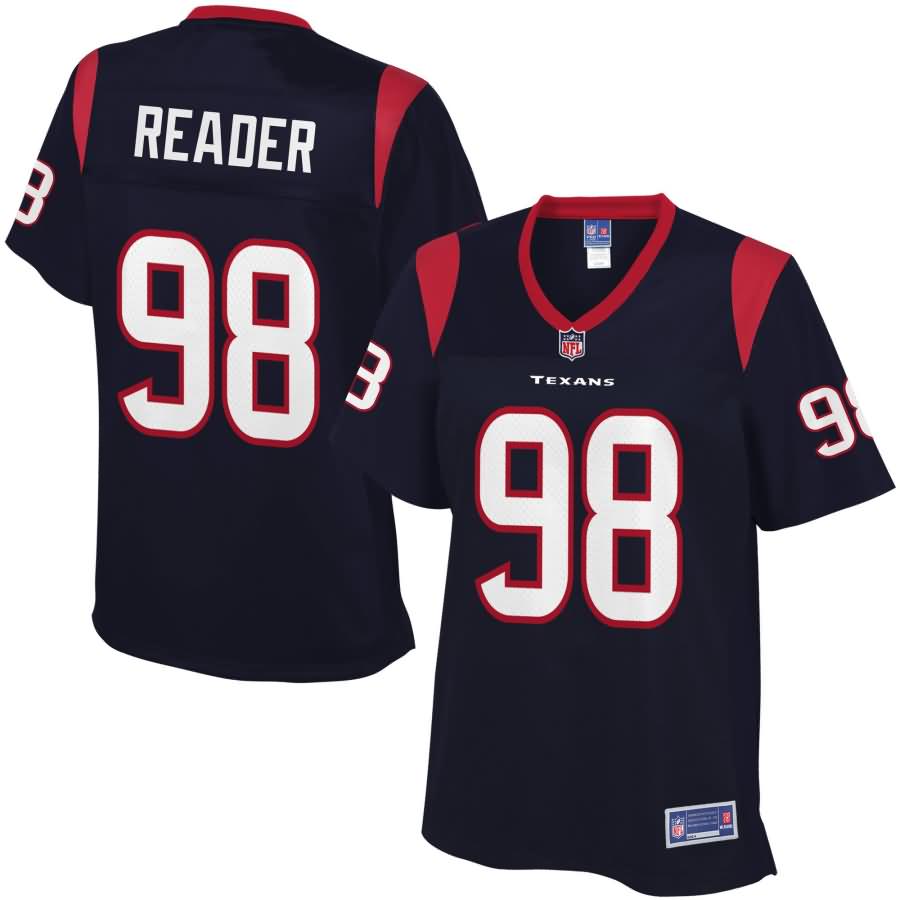 DJ Reader Houston Texans NFL Pro Line Women's Player Jersey - Navy