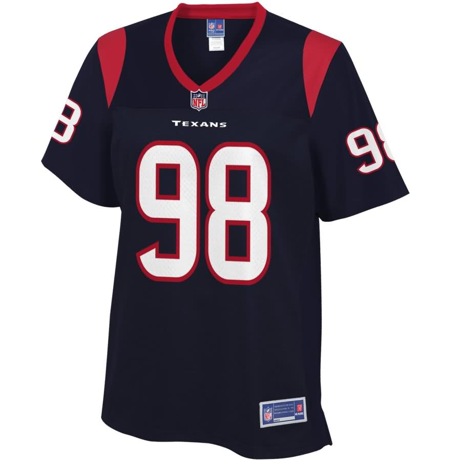 DJ Reader Houston Texans NFL Pro Line Women's Player Jersey - Navy