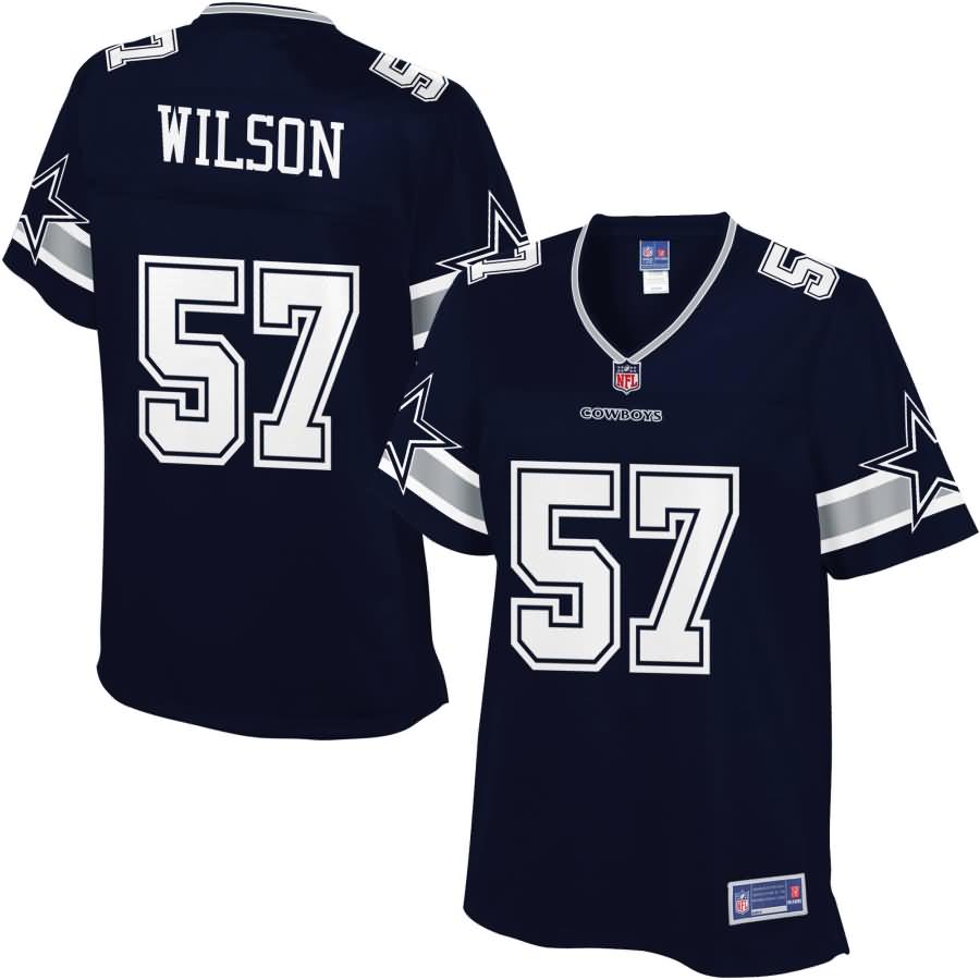 Damien Wilson Dallas Cowboys NFL Pro Line Women's Player Jersey - Navy