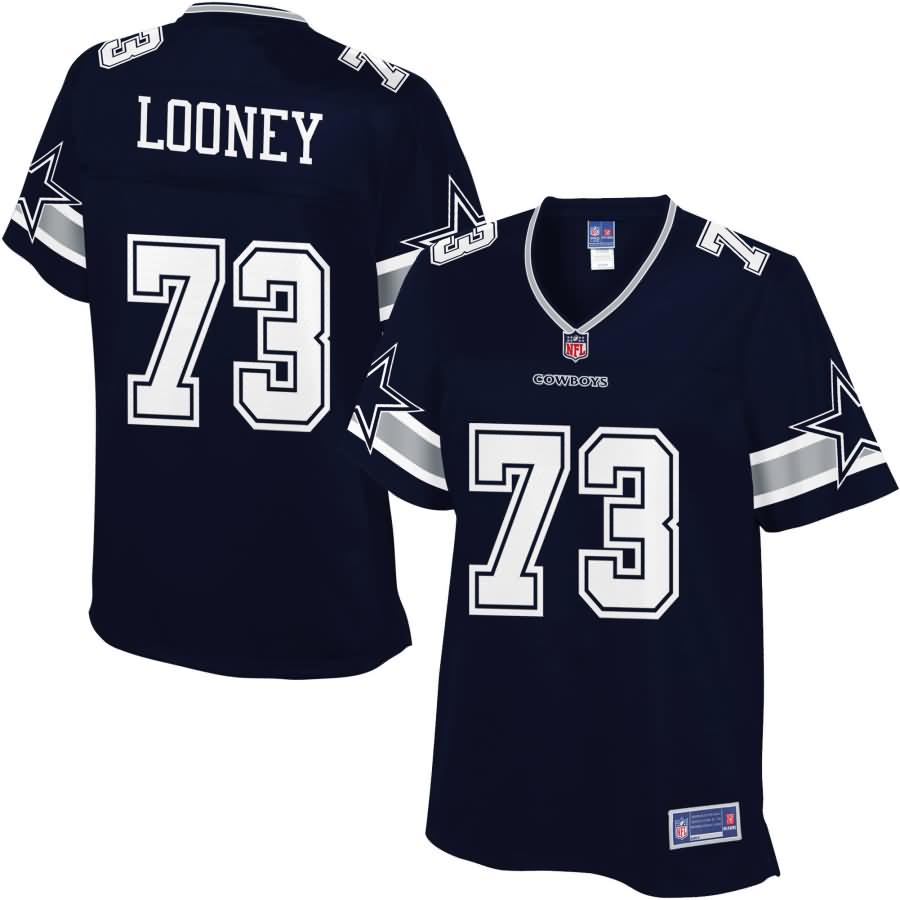 Joe Looney Dallas Cowboys NFL Pro Line Women's Player Jersey - Navy