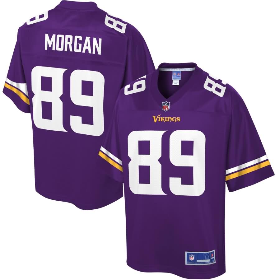 David Morgan Minnesota Vikings NFL Pro Line Team Color Player Jersey - Purple