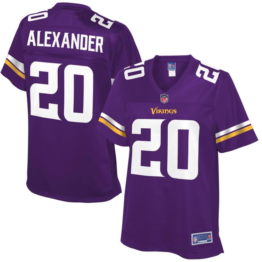 Mackensie Alexander Minnesota Vikings NFL Pro Line Women's Team Color Jersey - Purple