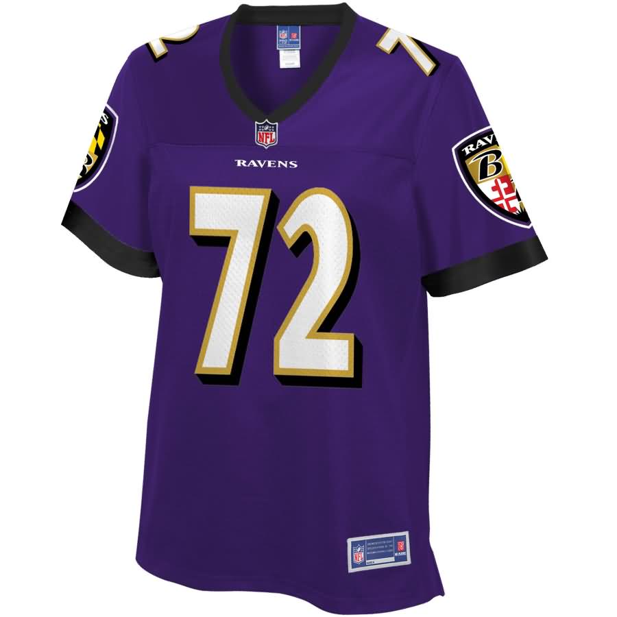 Alex Lewis Baltimore Ravens NFL Pro Line Women's Player Jersey - Purple