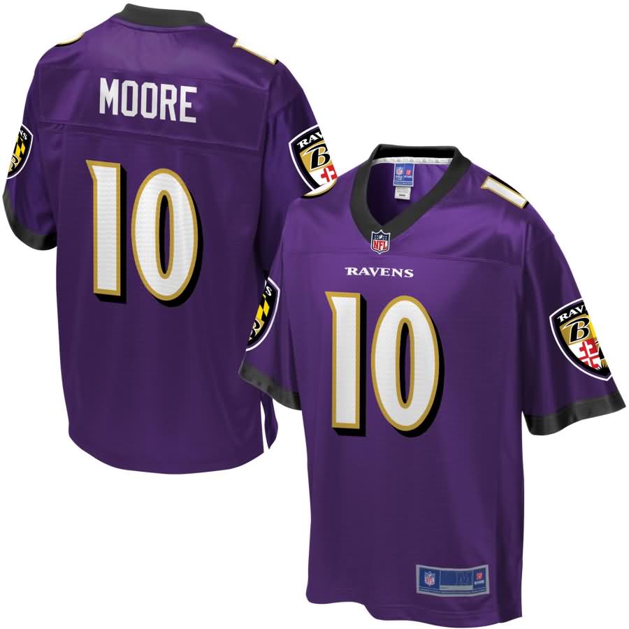 Chris Moore Baltimore Ravens NFL Pro Line Youth Player Jersey - Purple