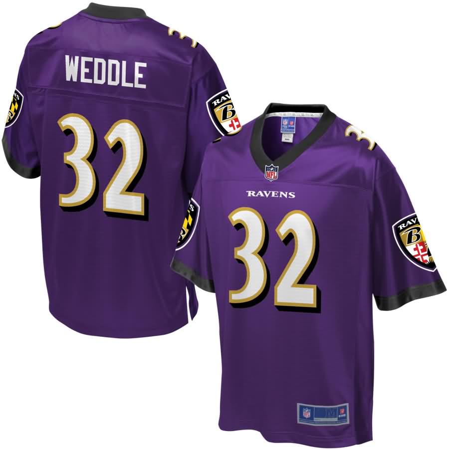 Eric Weddle Baltimore Ravens NFL Pro Line Youth Player Jersey - Purple