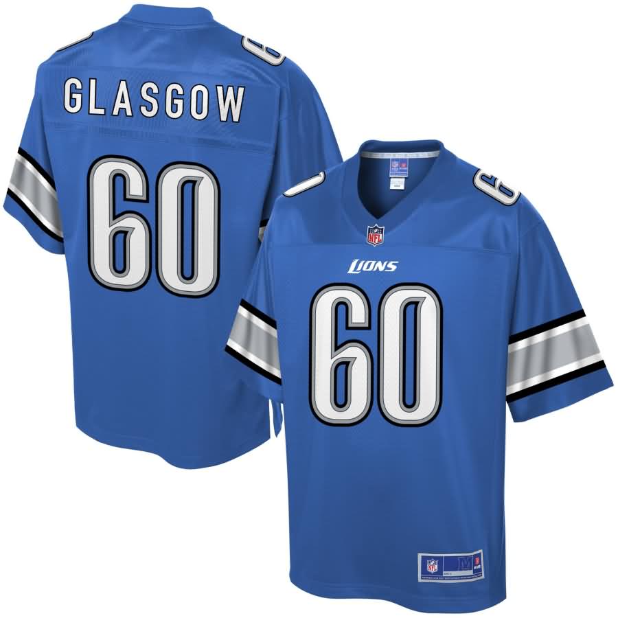 Graham Glasgow Detroit Lions NFL Pro Line Player Jersey - Blue