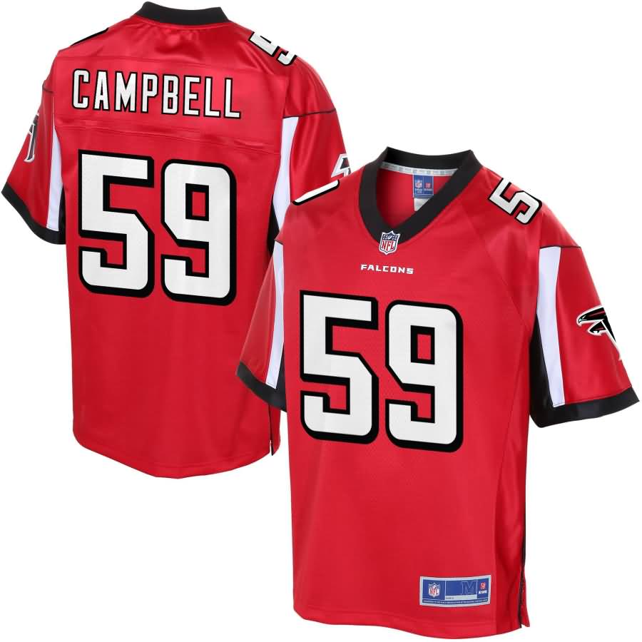 De'Vondre Campbell Atlanta Falcons NFL Pro Line Player Jersey - Red