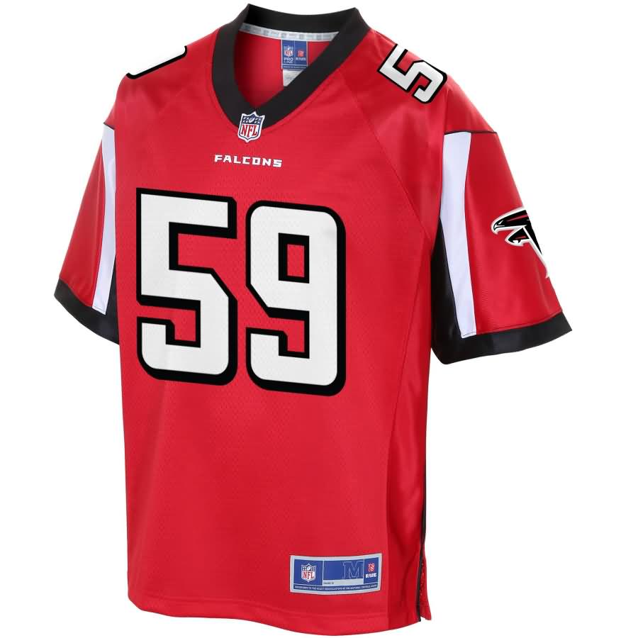 De'Vondre Campbell Atlanta Falcons NFL Pro Line Player Jersey - Red