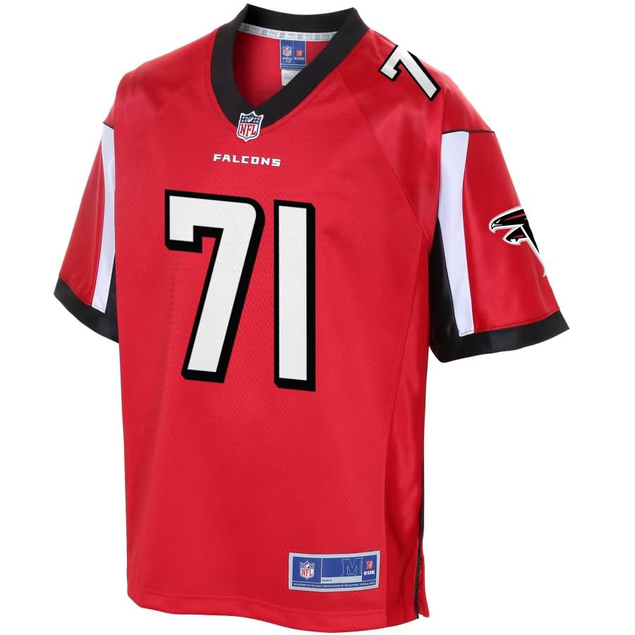 Wes Schweitzer Atlanta Falcons NFL Pro Line Player Jersey - Red