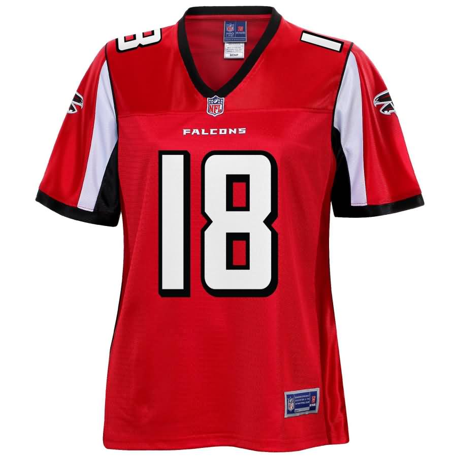 Taylor Gabriel Atlanta Falcons NFL Pro Line Women's Player Jersey - Red