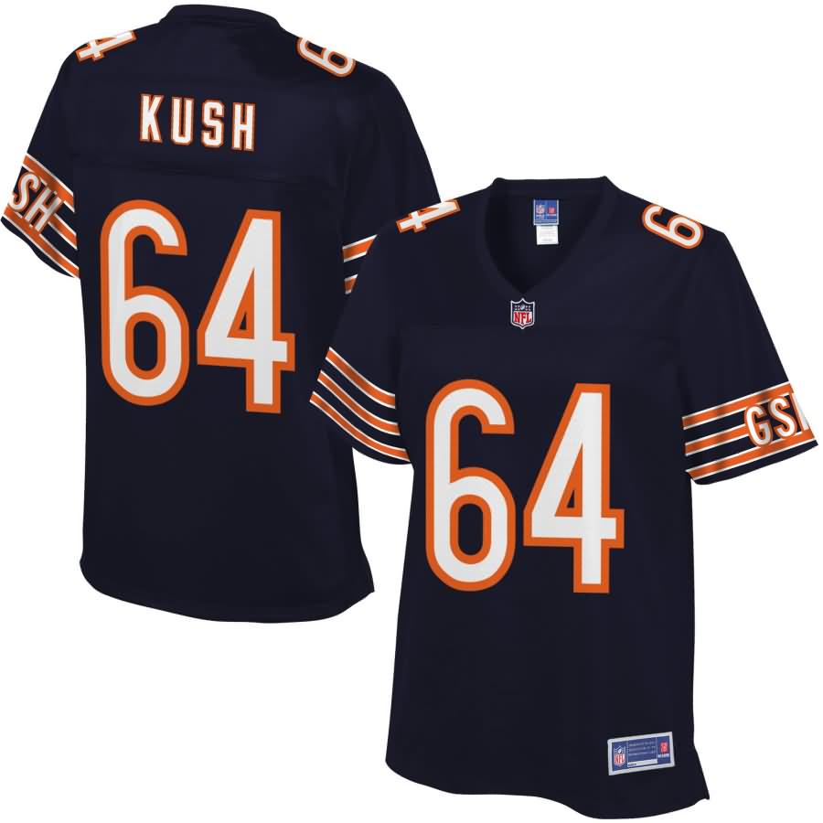 Eric Kush Chicago Bears NFL Pro Line Women's Player Jersey - Navy