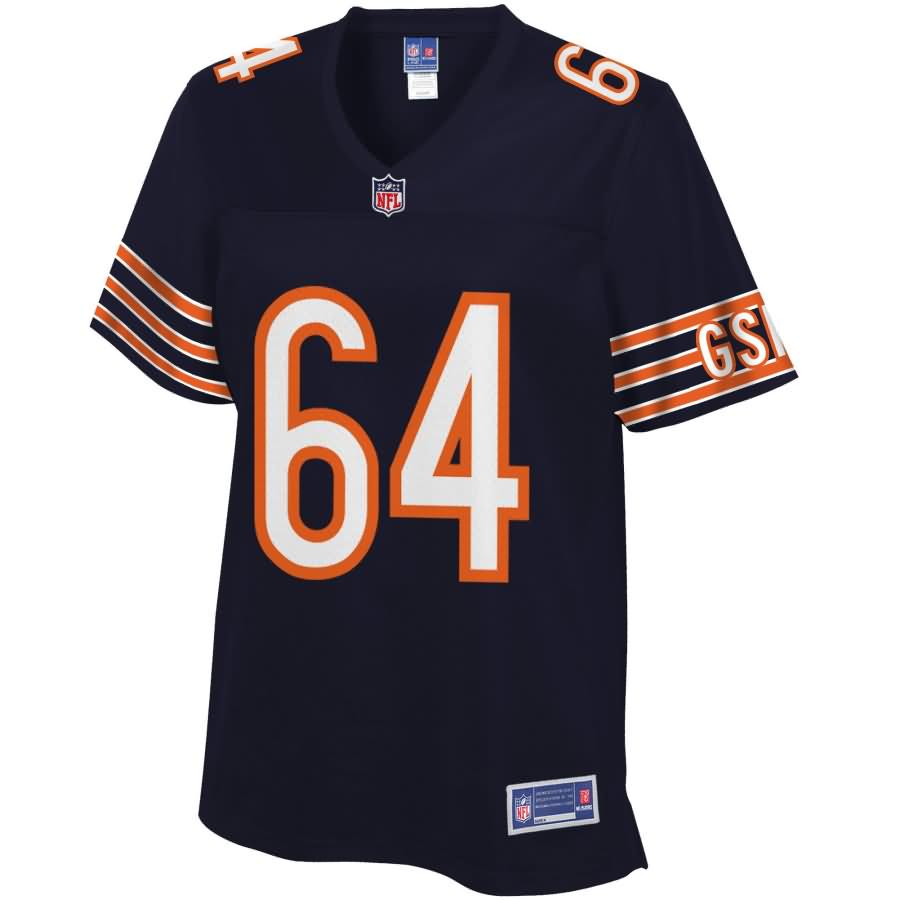 Eric Kush Chicago Bears NFL Pro Line Women's Player Jersey - Navy