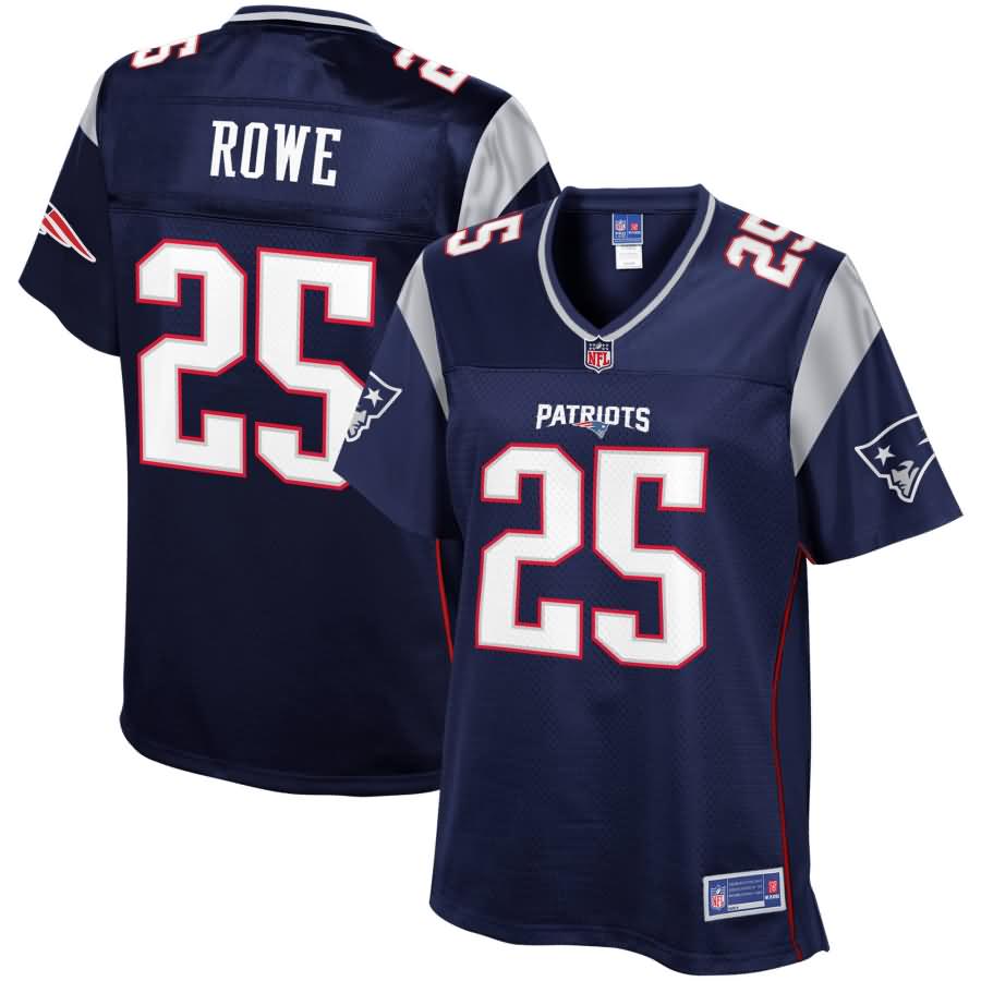 Eric Rowe New England Patriots NFL Pro Line Women's Player Jersey - Navy