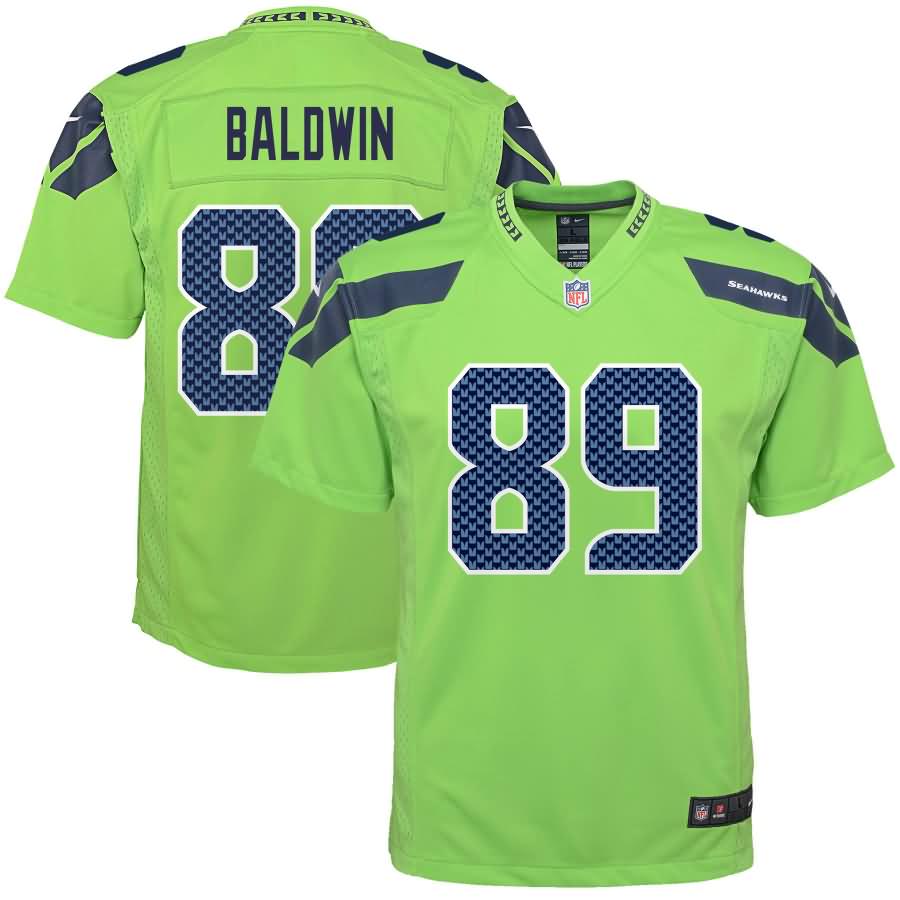 Doug Baldwin Seattle Seahawks Nike Youth Color Rush Game Jersey - Green