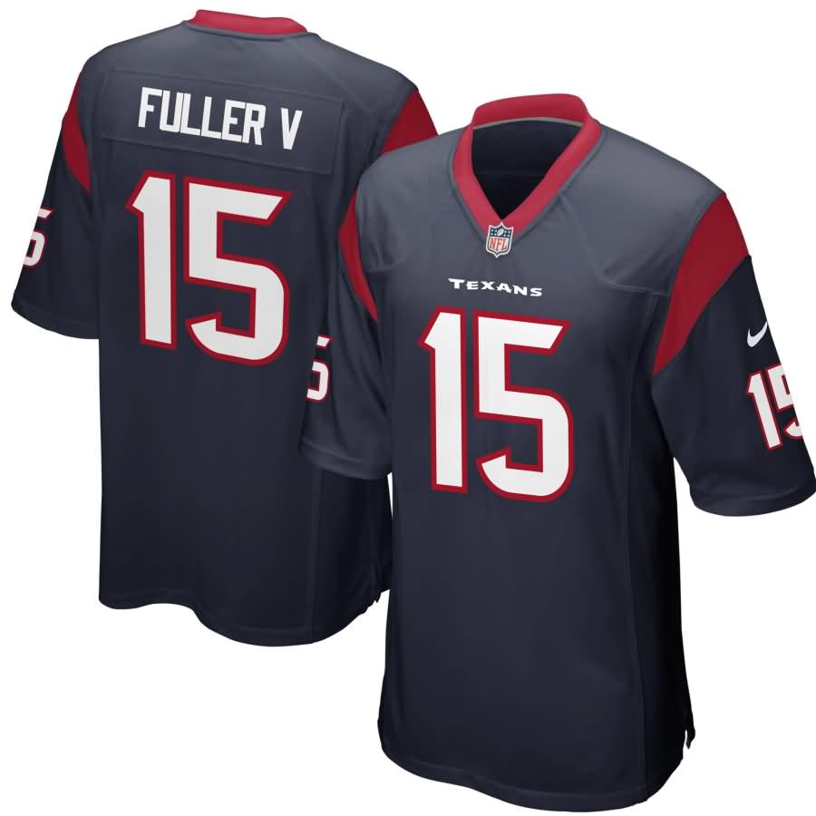 Will Fuller Houston Texans Nike Youth Game Jersey - Navy