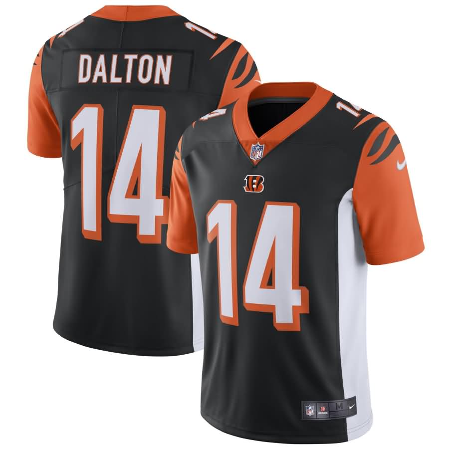 Andy Dalton Cincinnati Bengals Nike Vapor Untouchable Limited Player Jersey - Black