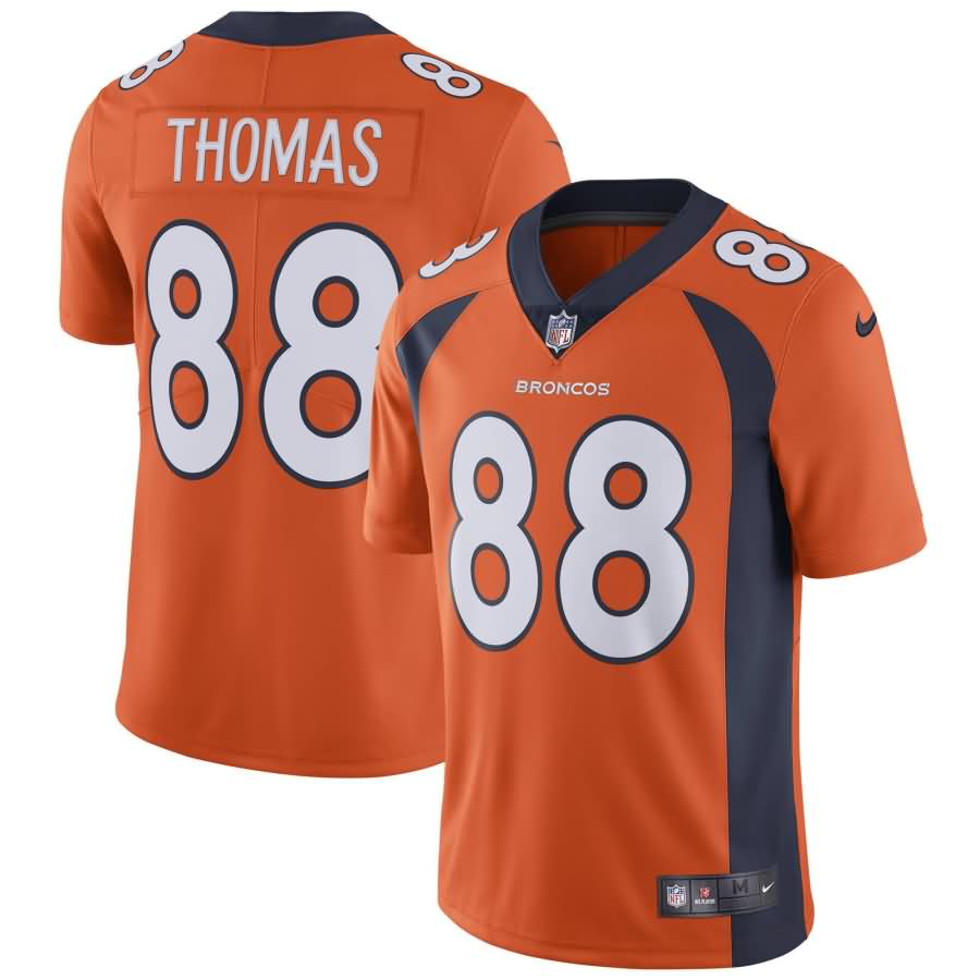 Demaryius Thomas Denver Broncos Nike Vapor Untouchable Limited Player Jersey - Orange