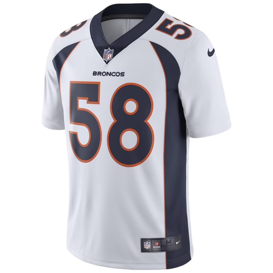 Von Miller Denver Broncos Nike Vapor Untouchable Limited Player Jersey - White