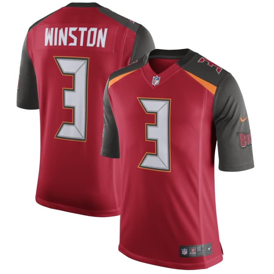 Jameis Winston Tampa Bay Buccaneers Nike Speed Machine Limited Player Jersey - Red