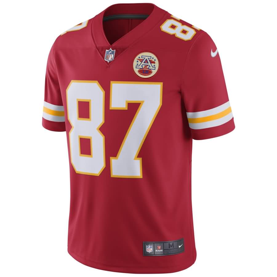 Travis Kelce Kansas City Chiefs Nike Vapor Untouchable Limited Player Jersey - Red