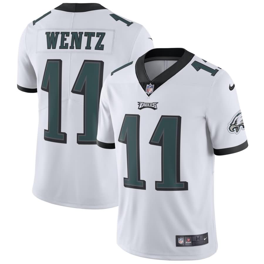 Carson Wentz Philadelphia Eagles Nike Vapor Untouchable Limited Player Jersey - White