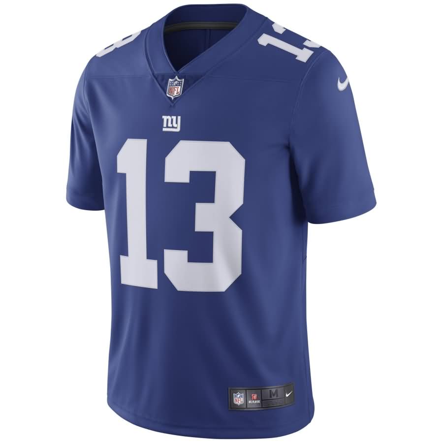 Odell Beckham Jr New York Giants Nike Vapor Untouchable Limited Player Jersey - Royal