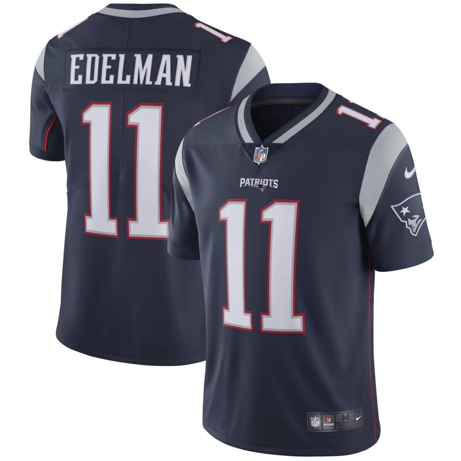 Julian Edelman New England Patriots Nike Vapor Untouchable Limited Player Jersey - Navy