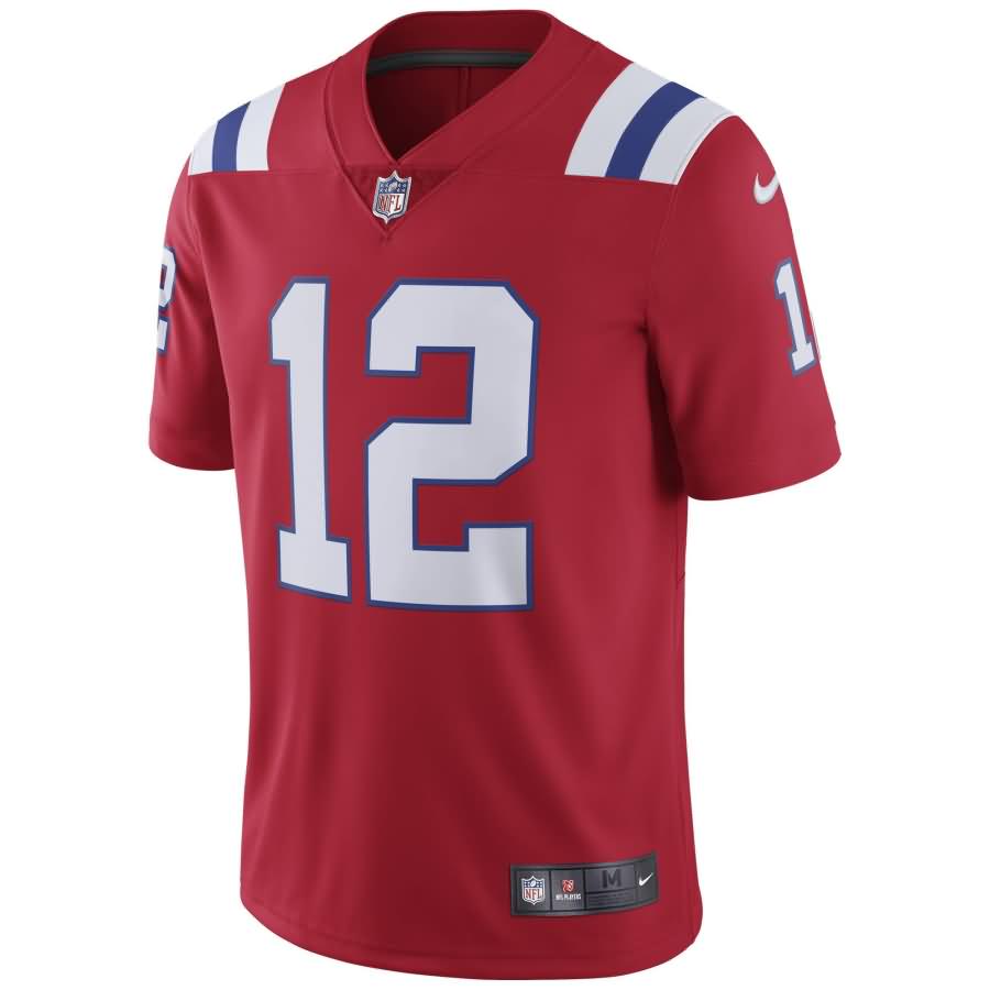 Tom Brady New England Patriots Nike Vapor Untouchable Limited Player Jersey - Red