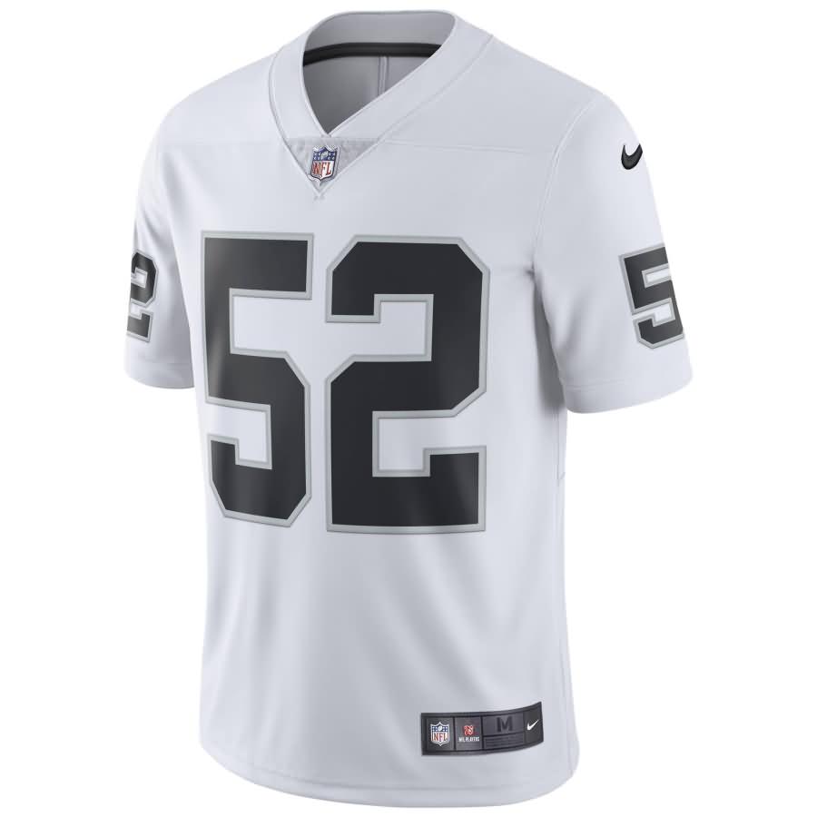 Khalil Mack Oakland Raiders Nike Vapor Untouchable Limited Player Jersey - White