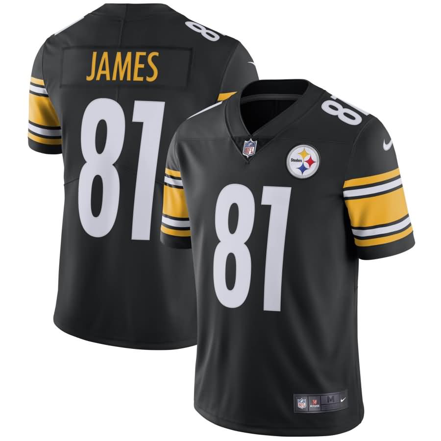 Jesse James Pittsburgh Steelers Nike Vapor Untouchable Limited Player Jersey - Black