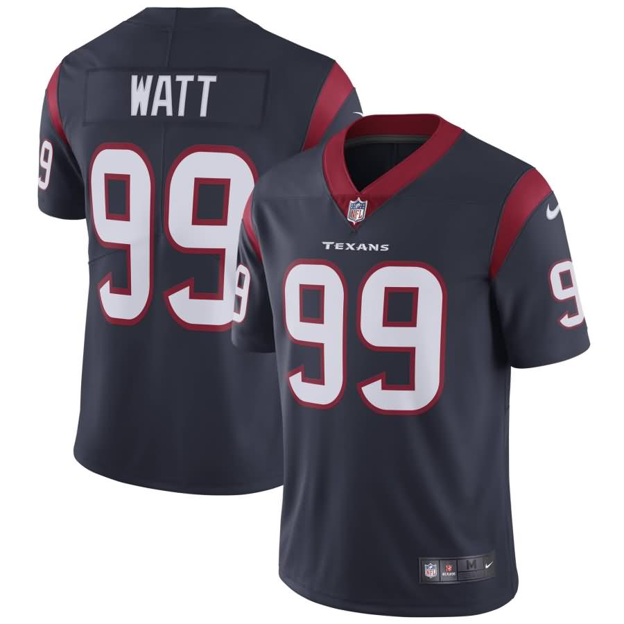 J.J. Watt Houston Texans Nike Vapor Untouchable Limited Player Jersey - Navy