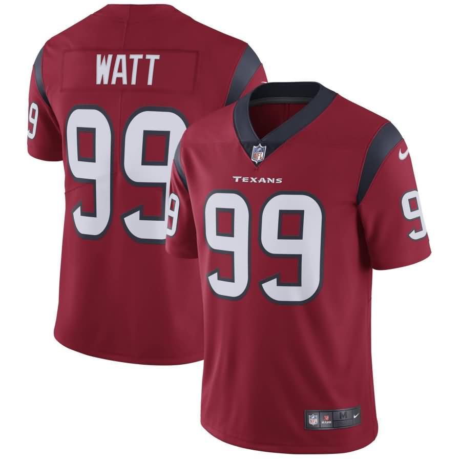 J.J. Watt Houston Texans Nike Vapor Untouchable Limited Player Jersey - Red