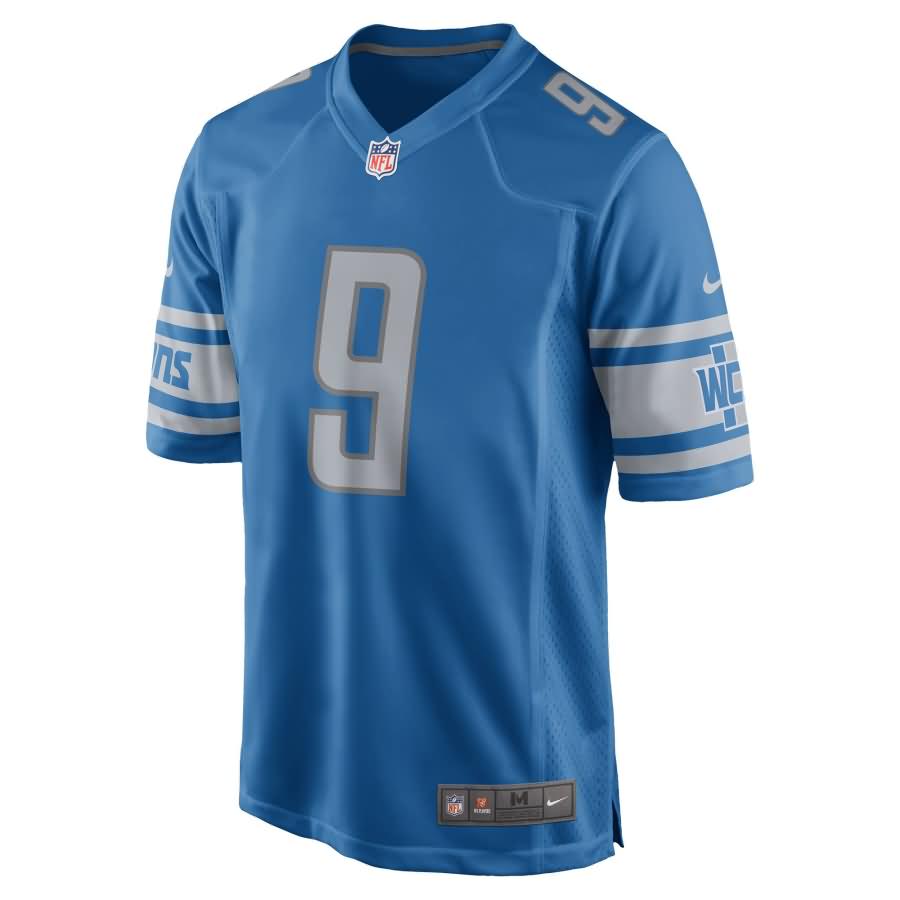 Matthew Stafford Detroit Lions Nike 2017 Game Jersey - Blue