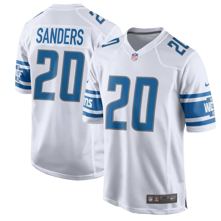 Barry Sanders Detroit Lions Nike 2017 Retired Player Game Jersey - White