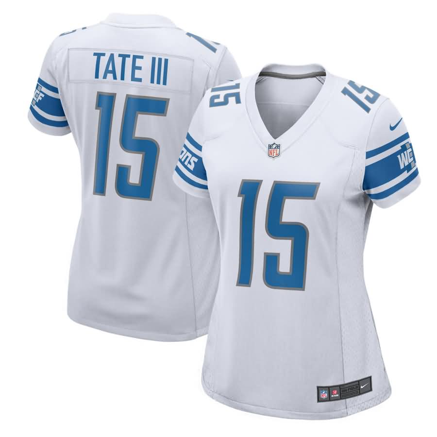 Golden Tate Detroit Lions Nike Women's 2017 Game Jersey - White