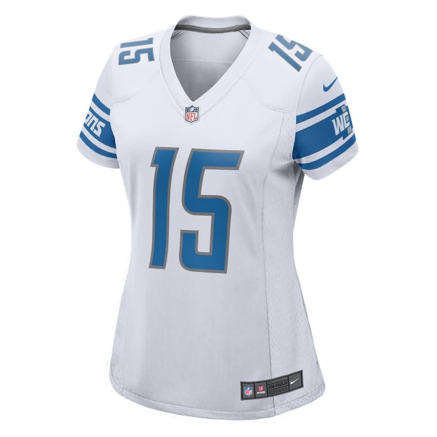 Golden Tate Detroit Lions Nike Women's 2017 Game Jersey - White