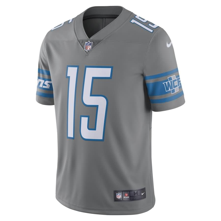 Golden Tate Detroit Lions Nike Vapor Untouchable Color Rush Limited Player Jersey - Steel