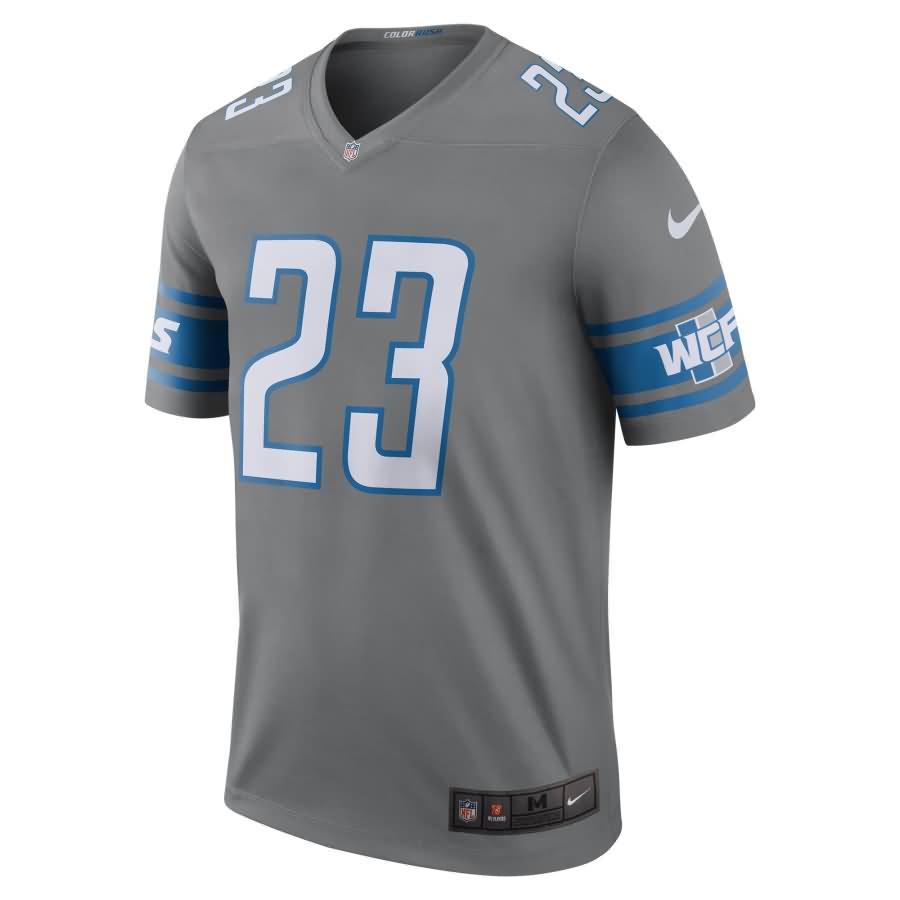 Darius Slay Detroit Lions Nike 2017 Color Rush Legend Jersey - Steel